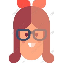 Charming Girl with Glasses