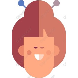 Cheerful Cartoon Character