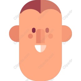 Cheerful Character Face