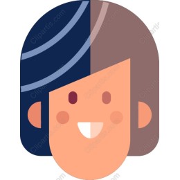 Cheerful Cartoon Character