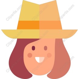 Cheerful Character with Yellow Hat