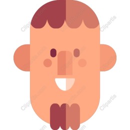 Cheerful Character Face