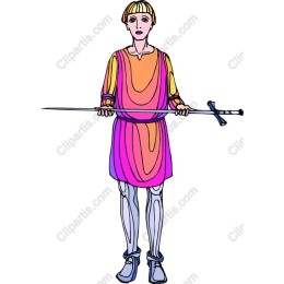 Vibrant Young Warrior