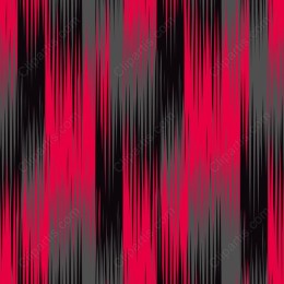 Vibrant Red and Black Wave Pattern