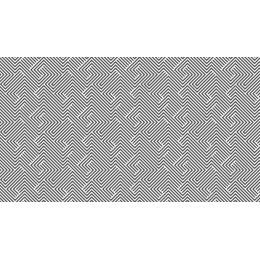Geometric Black and White Zigzag Pattern