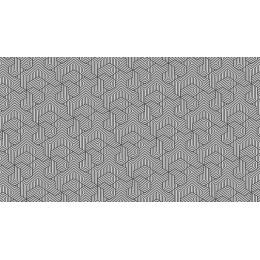 Elegant Black and White Geometric Pattern