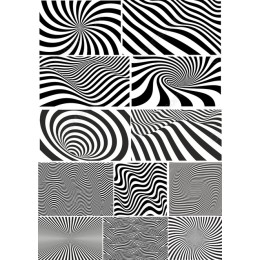 Black and White Spiral Bundle