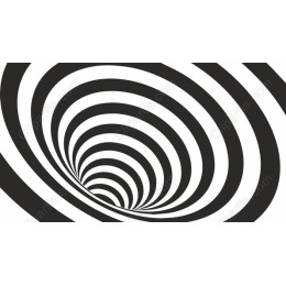Black and White Spiral