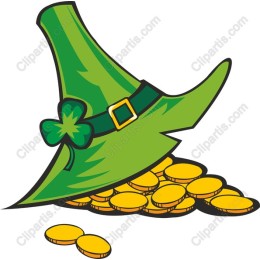 Lucky Leprechaun Hat with Gold Coins