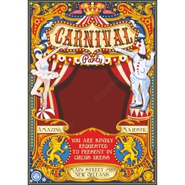 Carnival Party Invitation
