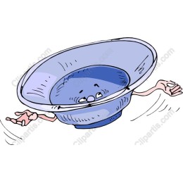 Whimsical Cartoon Bowl Character