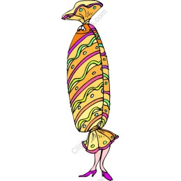Whimsical Candy Character