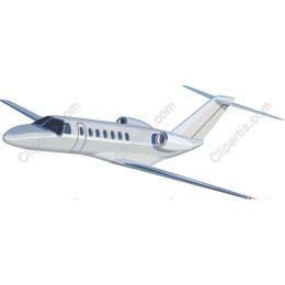 Sleek Private Jet