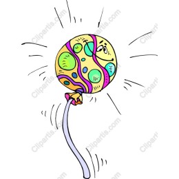 Whimsical Colorful Lollipop