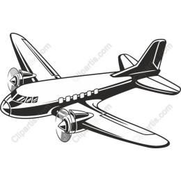 Vintage Propeller Airplane