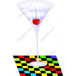 Elegant Martini Cocktail