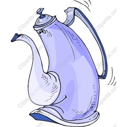 Whimsical Pastel Teapot