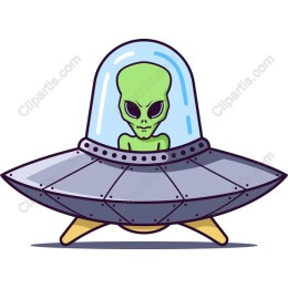 Playful Alien Spaceship