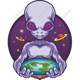 Galactic Guardian: Alien Holding Earth