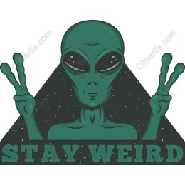 Stay Weird Alien
