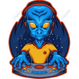 Cosmic Alien DJ