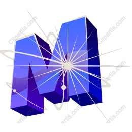 3D Letter M