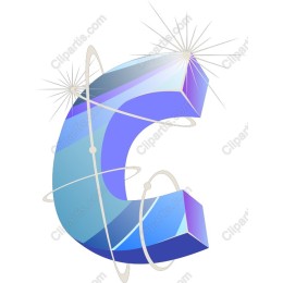 3D Letter C