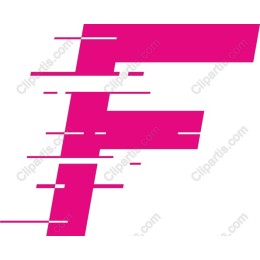 Dynamic Pink F Graphic