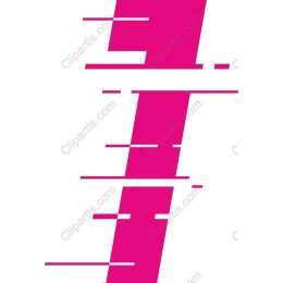Dynamic Pink Abstract