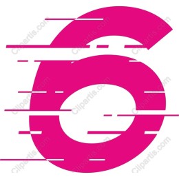 Dynamic Pink Number 6