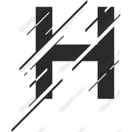 Bold Abstract H