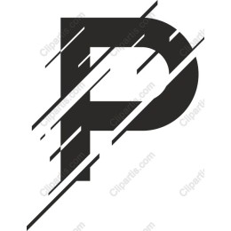 Stylized Letter P