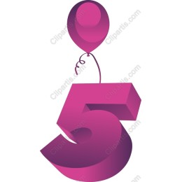 Vibrant 5 Balloon