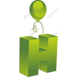 Fun Green Balloon H