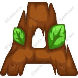 Wooden Letter A