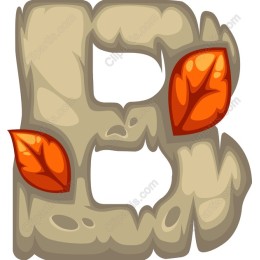 Leafy Letter B