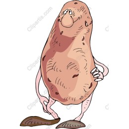 Charming Potato Character