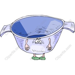 Whimsical Cartoon Bowl Character