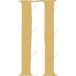 Elegant Gold Letter ?