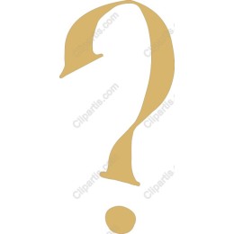 Golden Question Mark
