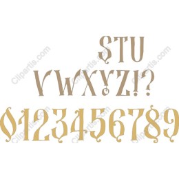 Elegant Vintage Font Set