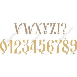 Elegant Decorative Typeface