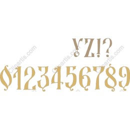 Elegant Decorative Font Set