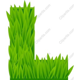 Grass Letter L