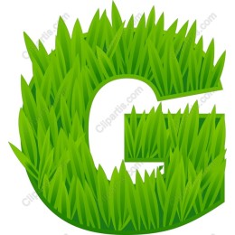 Grass Letter G