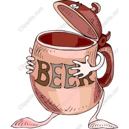 Cheerful Beer Jug