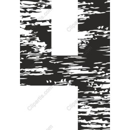 Dynamic Black-and-White Abstract