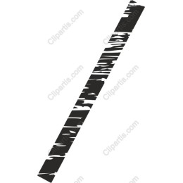 Stylized Wooden Ruler