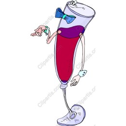 Whimsical Cocktail Glass