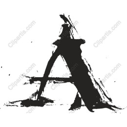 Artistic Letter A